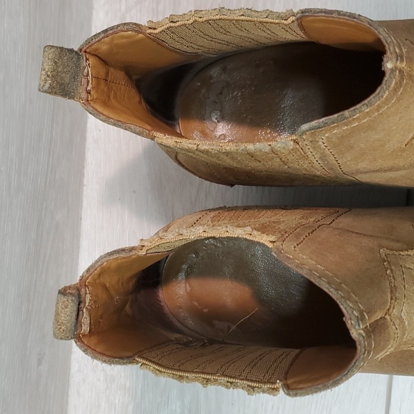 Marc Fisher LTD MLYOHANI Womens Ankle Suede Heels boots shoes sz 6.5M - Picture 5 of 14